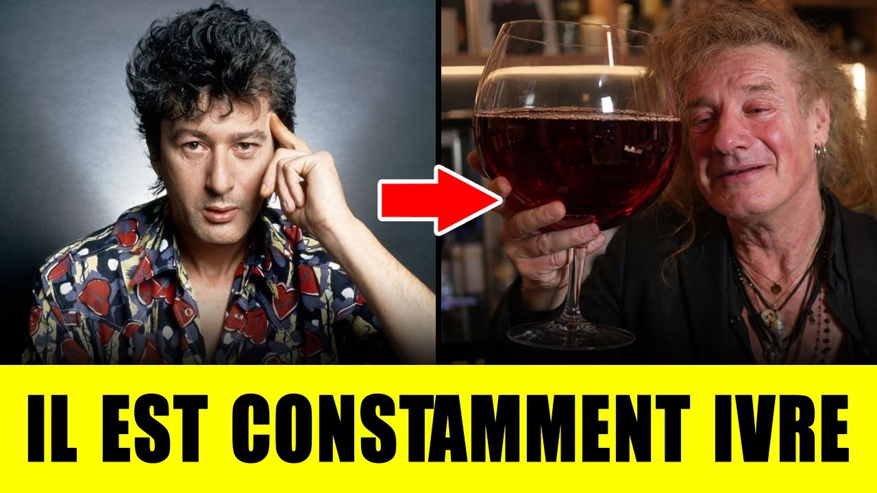 9 Chanteurs français célèbres toujours en état d'ébriété