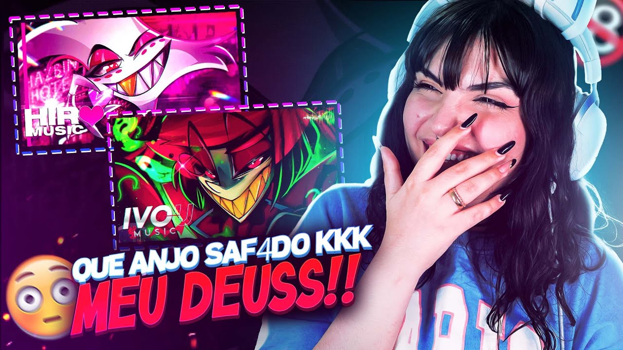 2 em 1 CONHECENDO ANGEL DUST e ALASTOR (Hazbin Hotel) | OtaldoHiro e Ivou