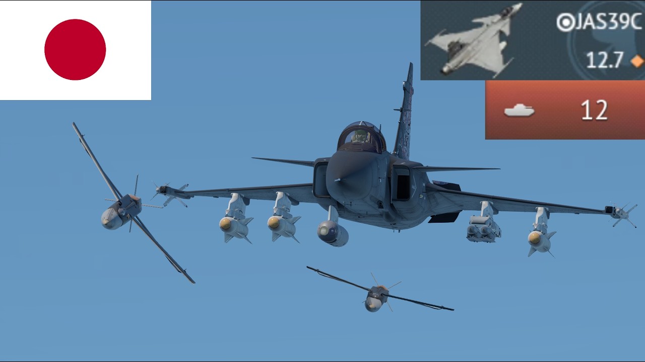 The Gripen with Glide Bombs Is AWESOME.  (JAS39C CAS)
