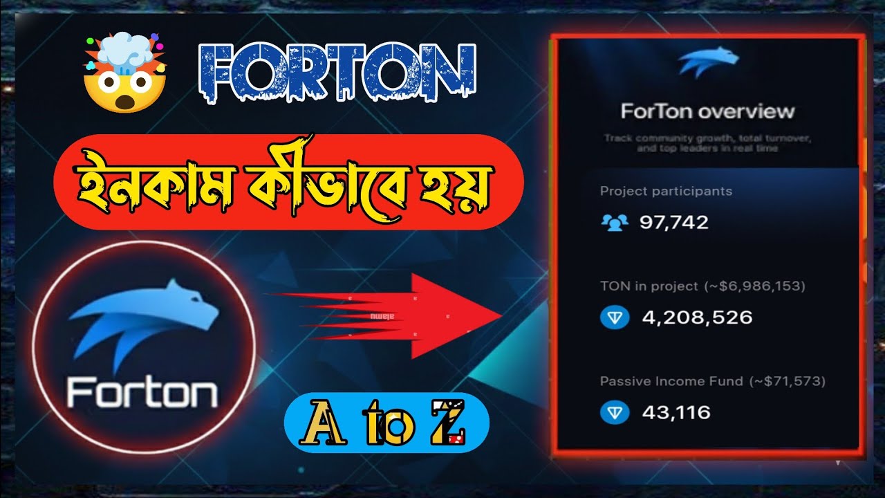 Forton এ কীভাবে কাজ করবেন || ForTon Full Business Plan in Bangla #forton