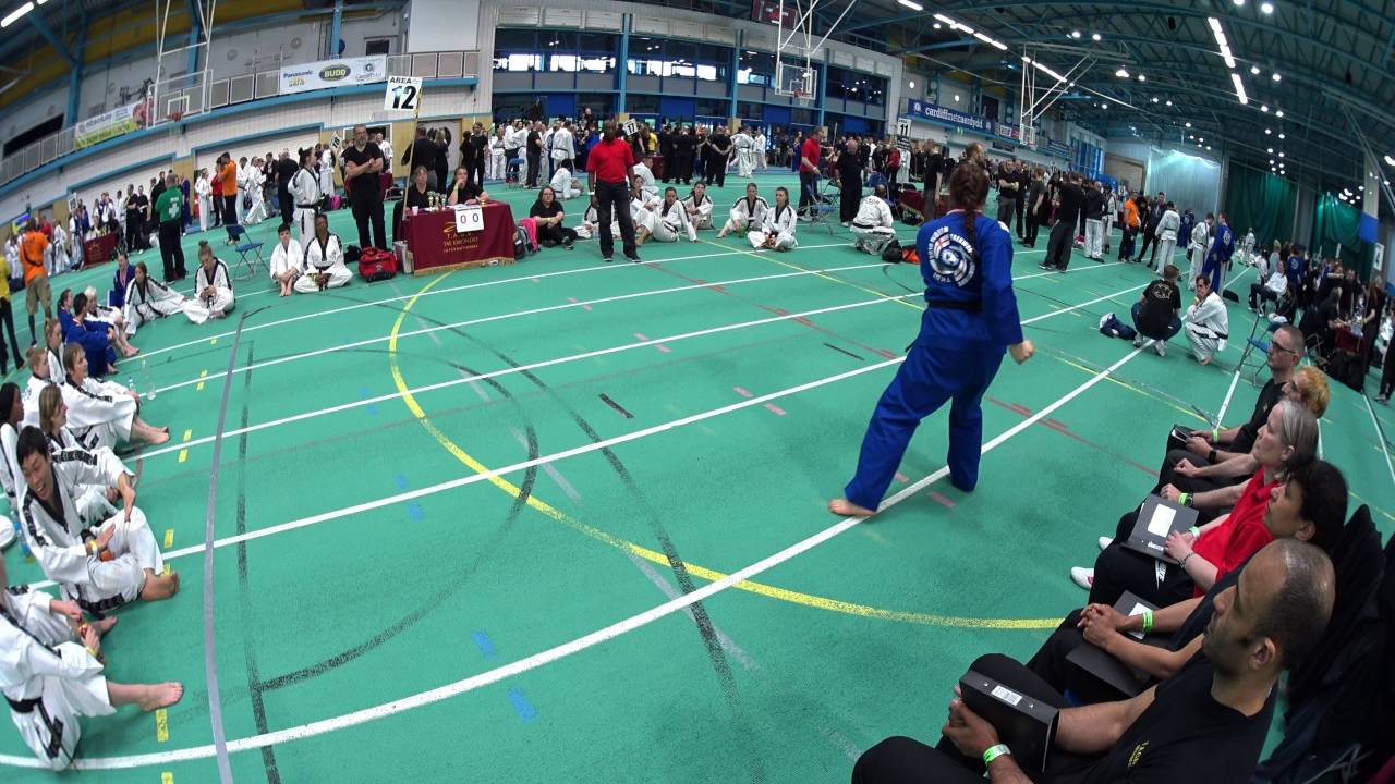 2016 TAGB Welsh Taekwondo Championships Nikki Francis Yoo Sin