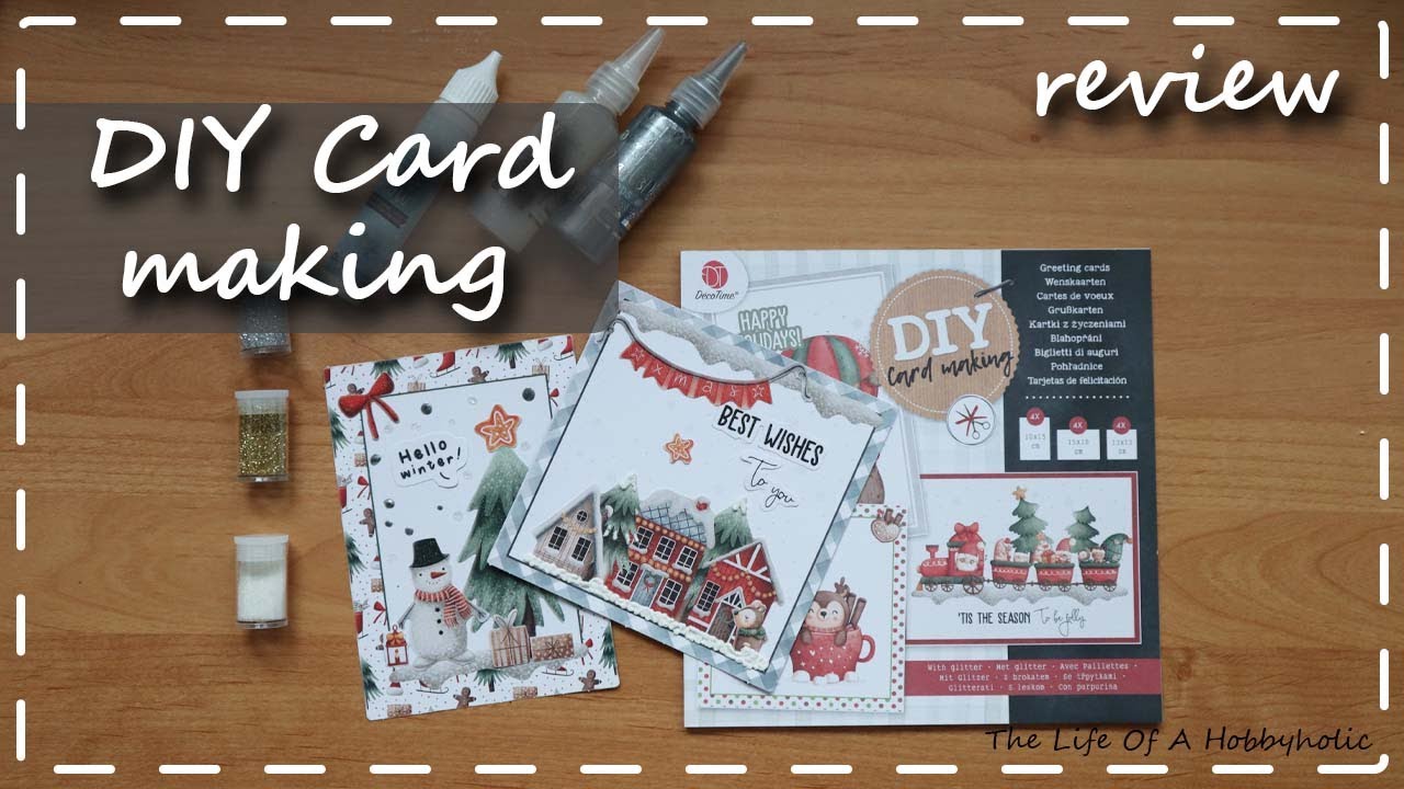 Action DIY Card making set - review