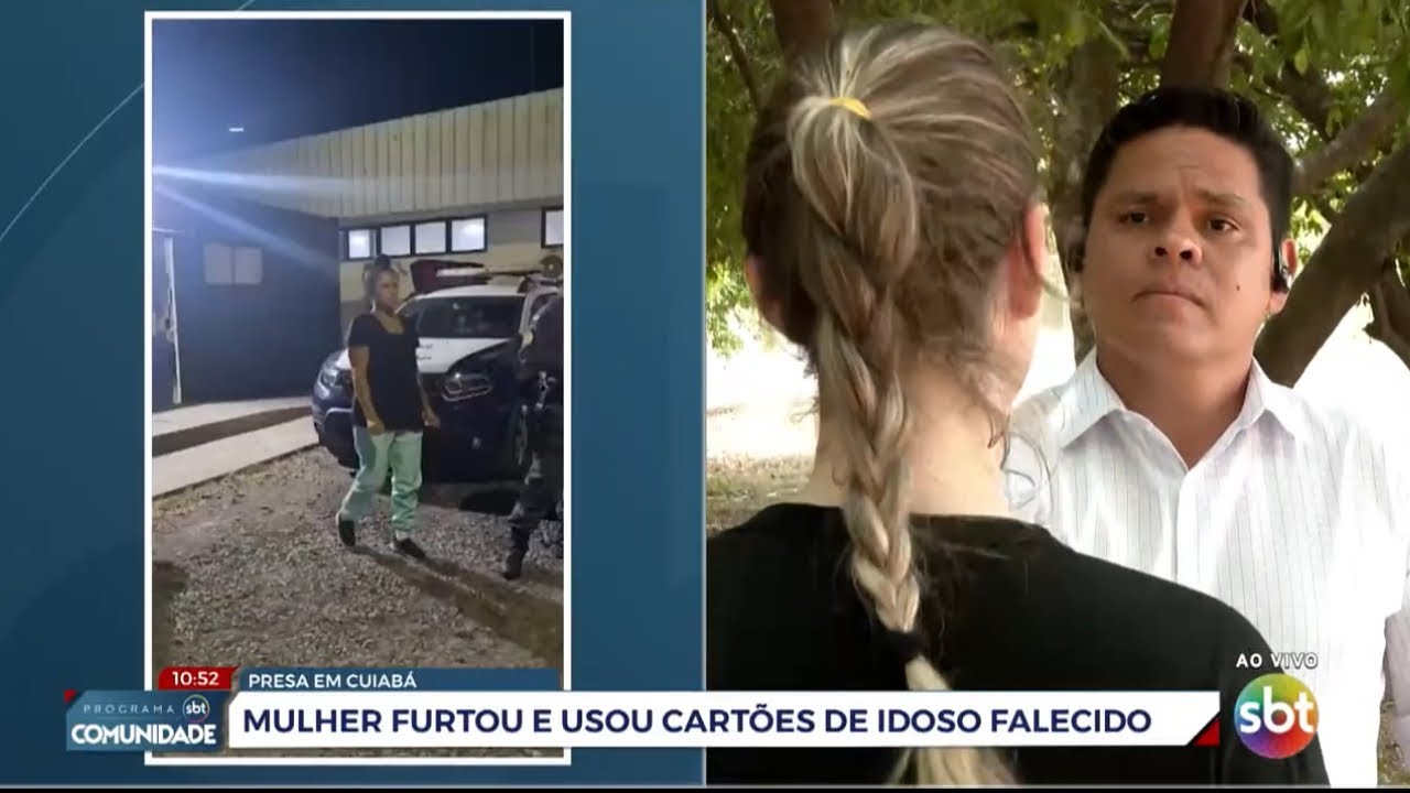 EXCLUSIVO: Mulher usa cartão de idoso falecido em Cuiabá | Arthur Garcia
