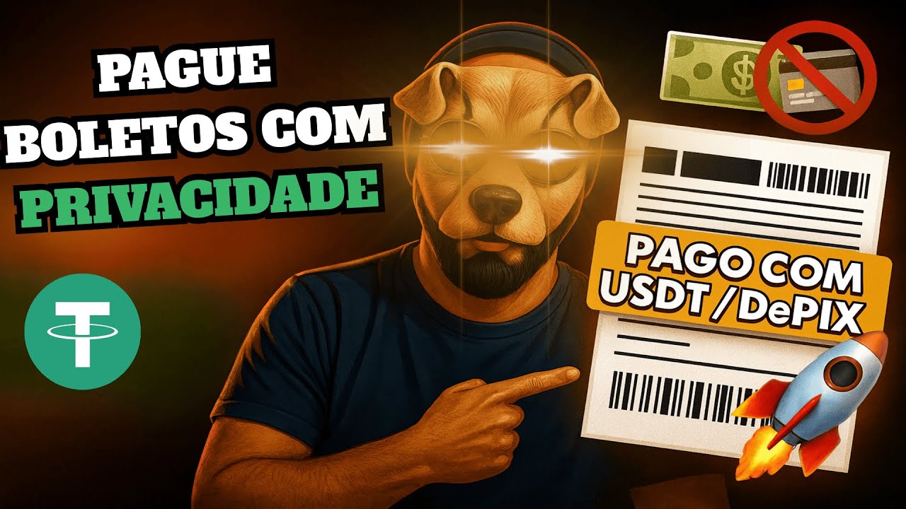 PAGUE SUAS CONTAS COM USDT (SEM BANCOS) ‼️