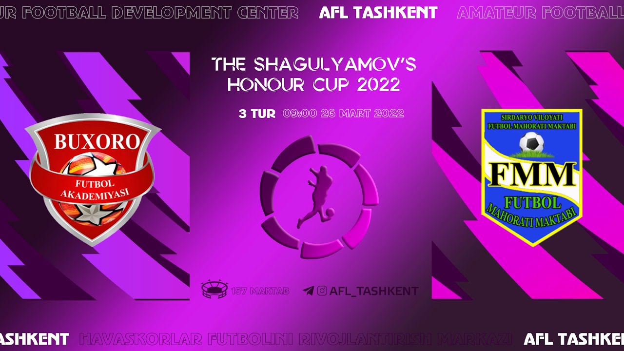 U12 | FA BUXORO x FA SIRDARYA | 3 TUR