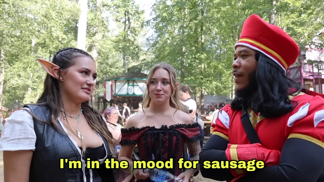 I spent 24 hours at the Renaissance fair…
