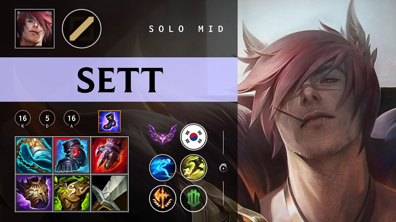 Sett Mid vs Diana - KR Master Patch 26.05