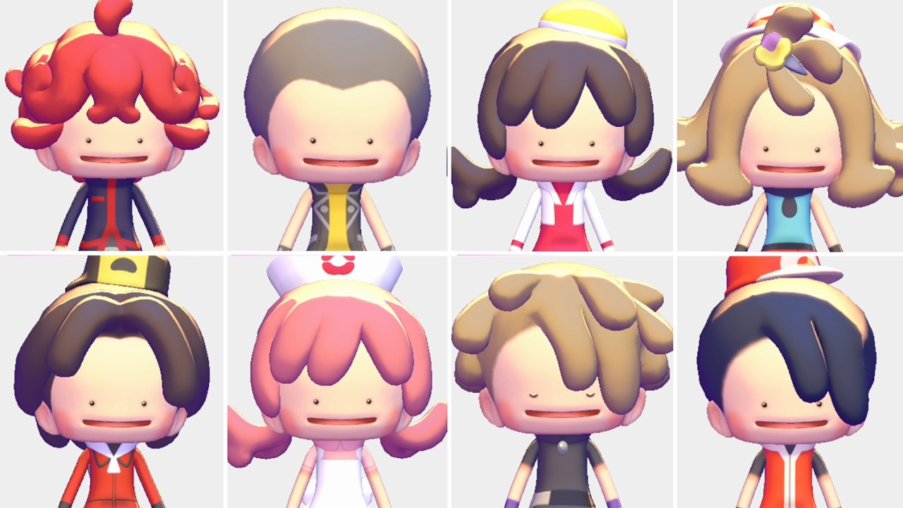 【ぽこあポケモン】全トレーナー衣装、髪型、エモート、表情まとめ【ぽこポケ】【ぽこ あ ポケモン】