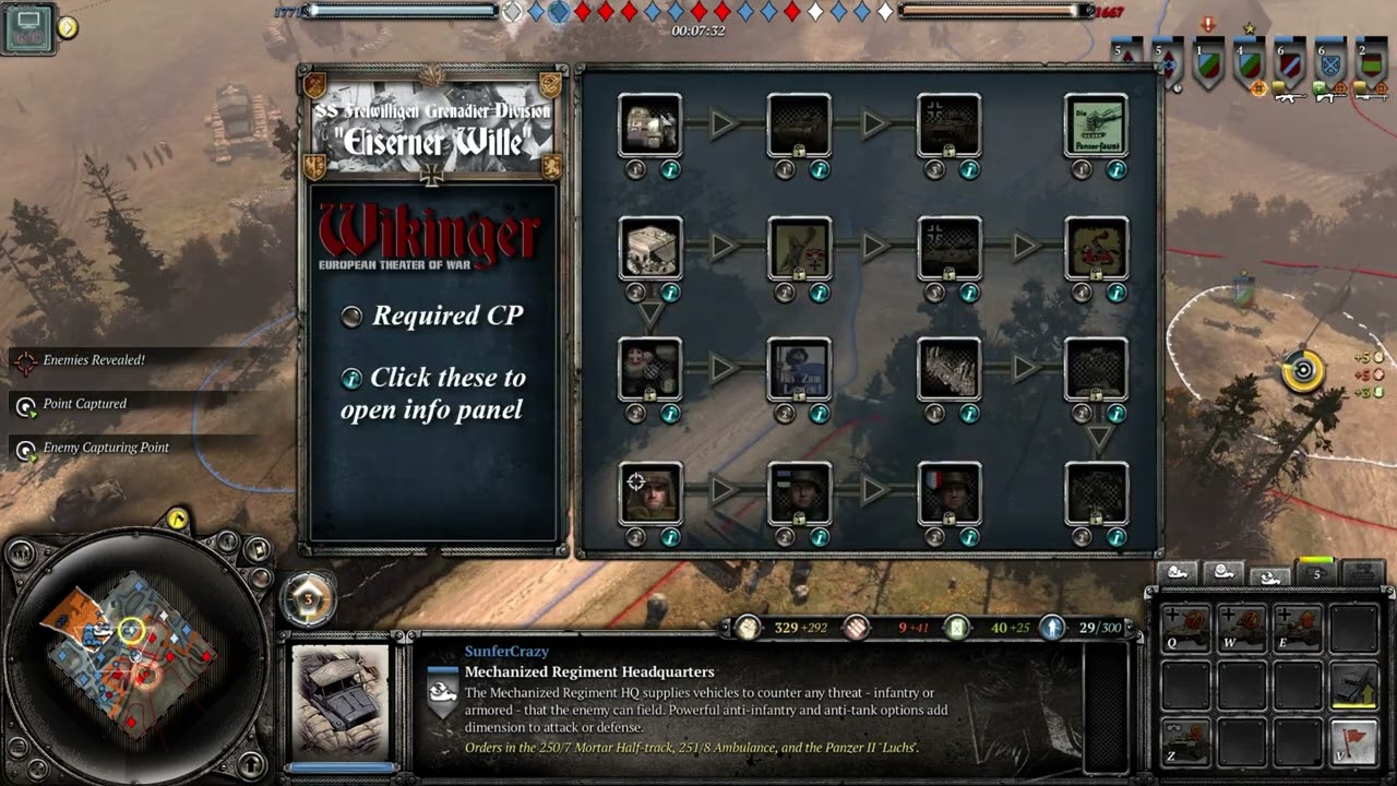CoH2 Wikinger Mod - 1v1 #4 - SS Freiwilligen VS *US Infantry