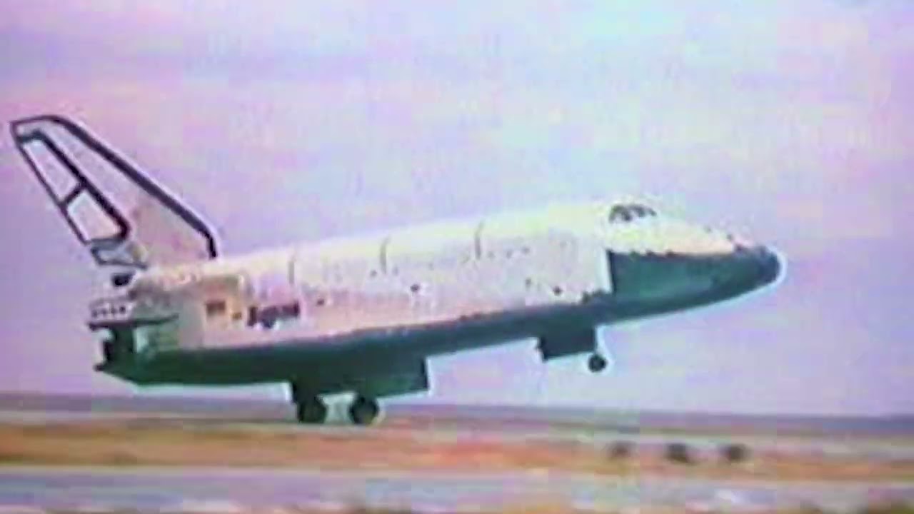 Soviet space shuttle Buran Launch and landing.