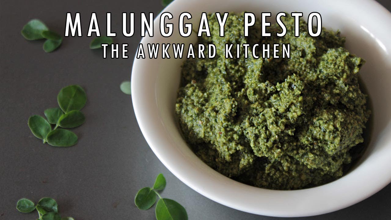 MALUNGGAY PESTO RECIPE | How To Make Malunggay Basil Pesto | The Awkward Kitchen PH