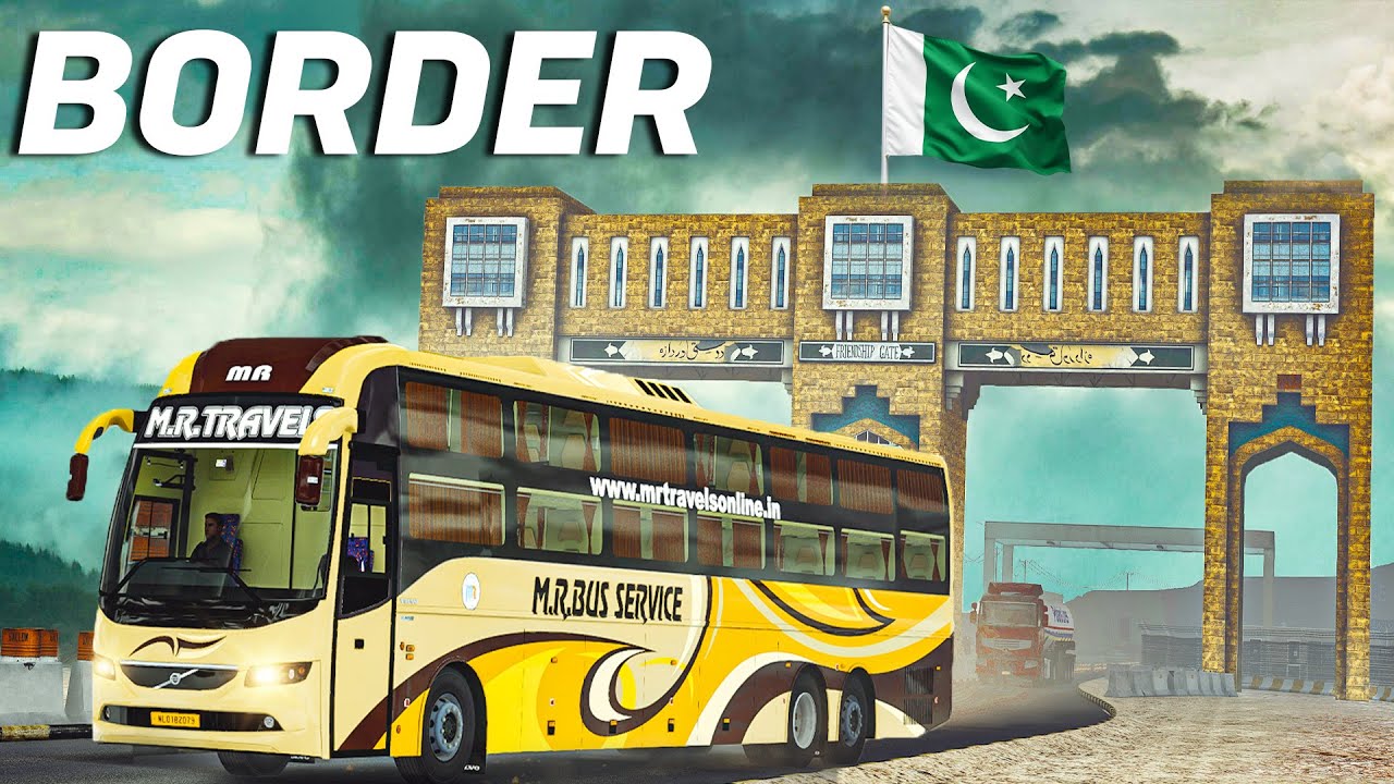 Finally Luxury Volvo M.R.Travels Reached Pakistan | India To Pakistan Ep#10 | Ets2