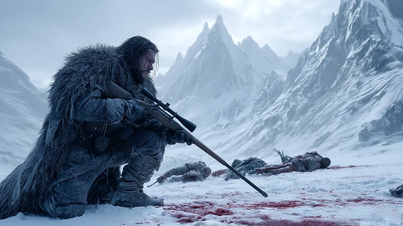 2025 Action Movie:Soldier Faces Full Enemy Squad Alone in Snow, Successfully Breaks Through