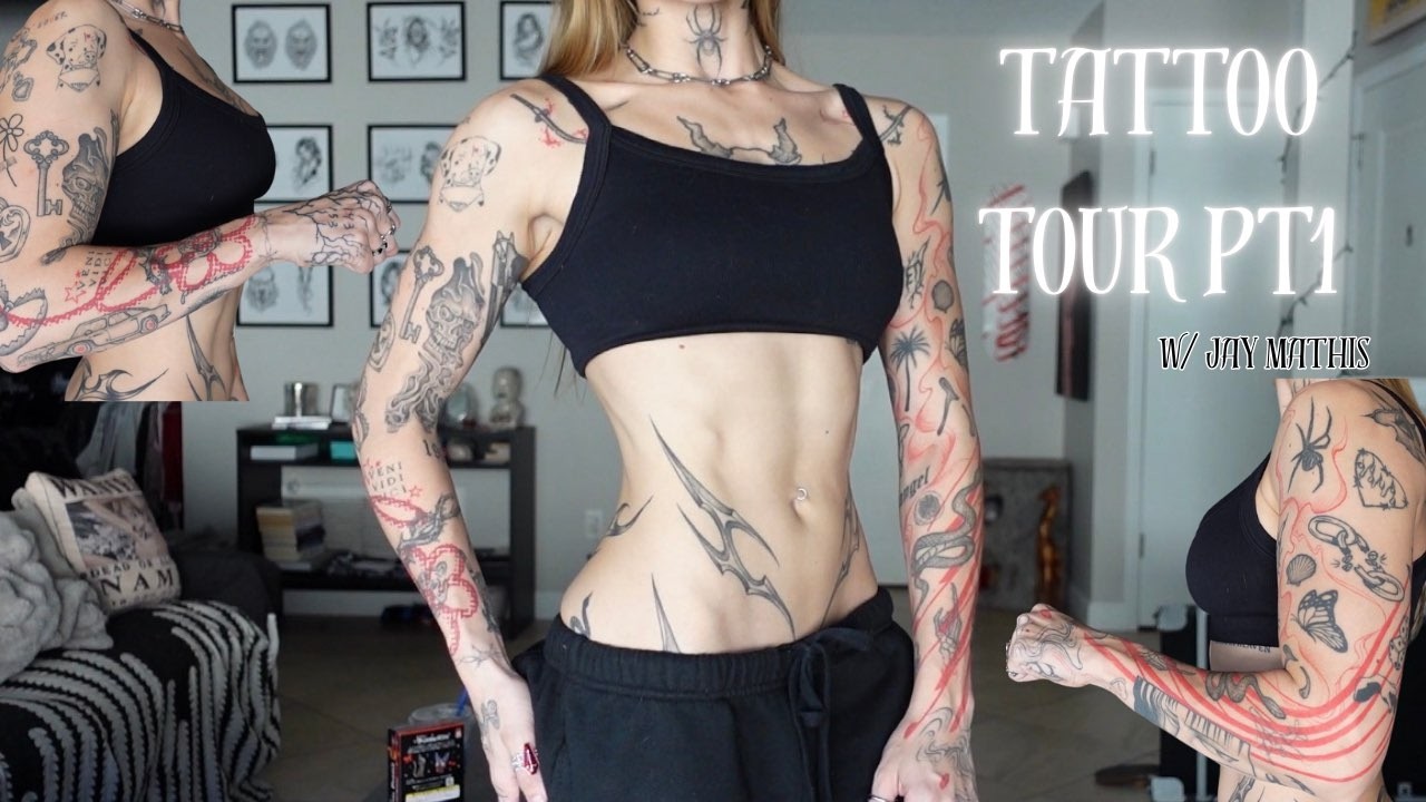 tattoo tour PT1 | explore 50+ of my upper body tattoos!