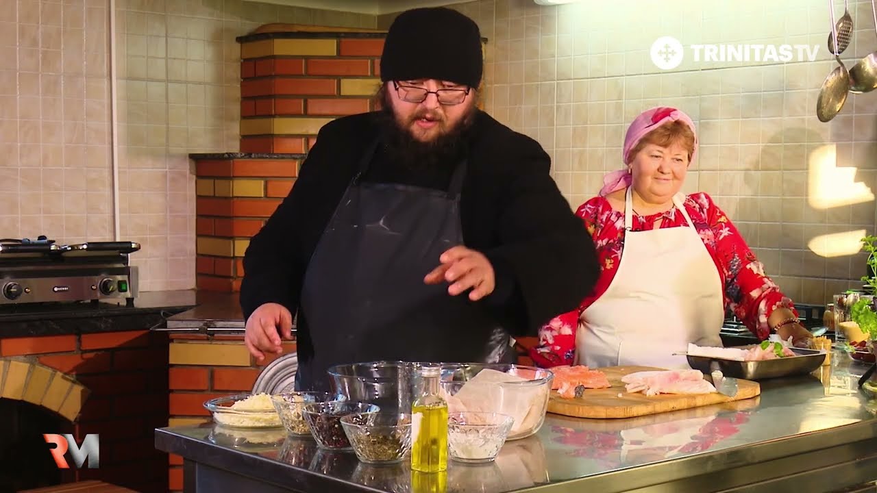 Pește împletit la cuptor || Masa de Crăciun || Rețete mănăstirești