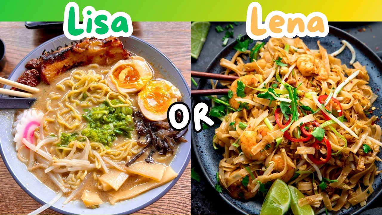 Lisa czy Lena: Edycja kulinarna 🍕| Kt&oacute;re potrawy wybierasz?