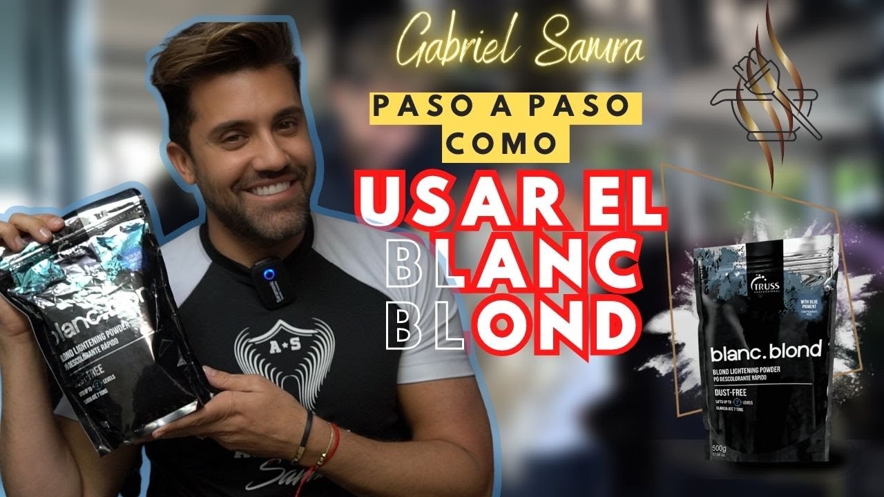 Paso a paso para usar el Blanc blond de Truss profesional Cap 1 BY GABRIEL SAMRA