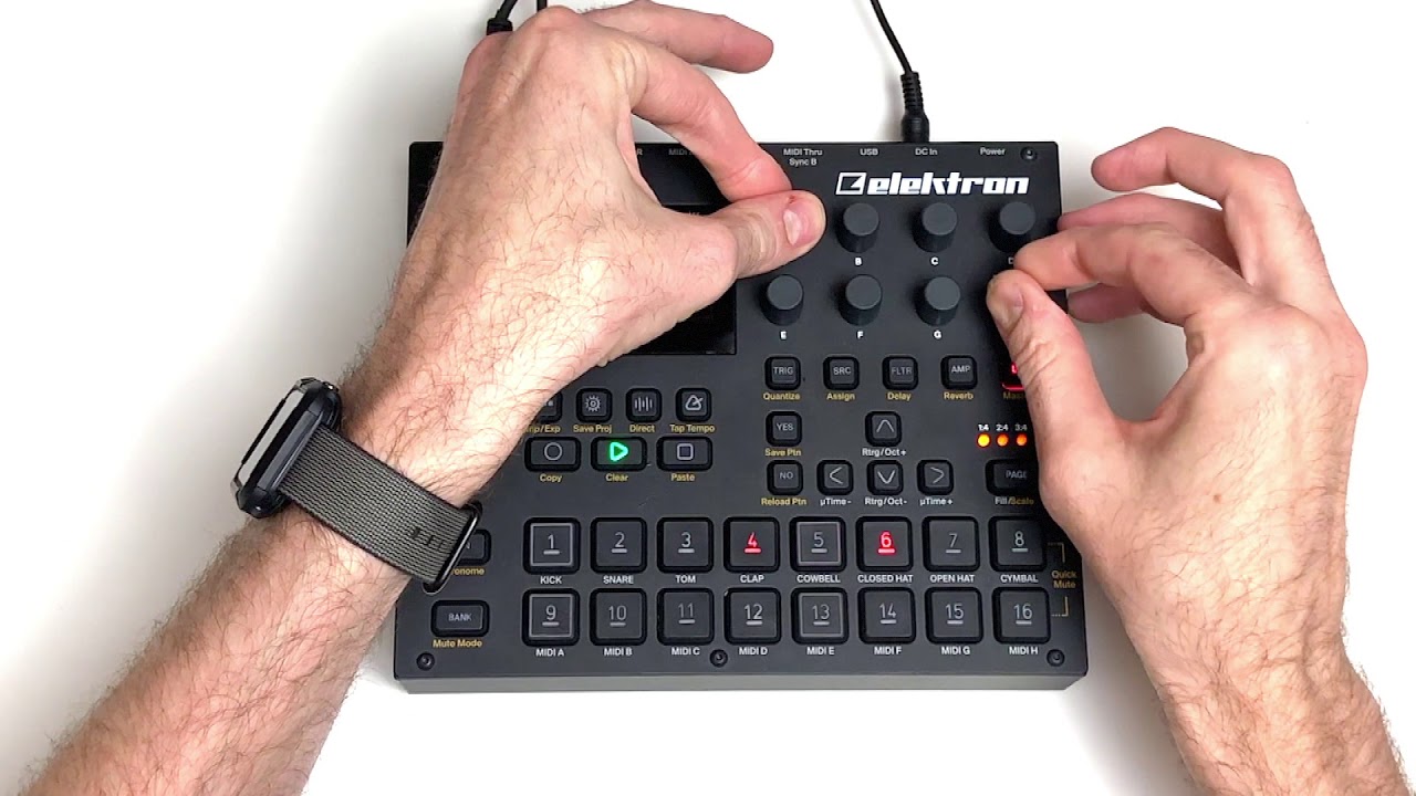 Christopher Kah - Session XIX with the Elektron Digitakt