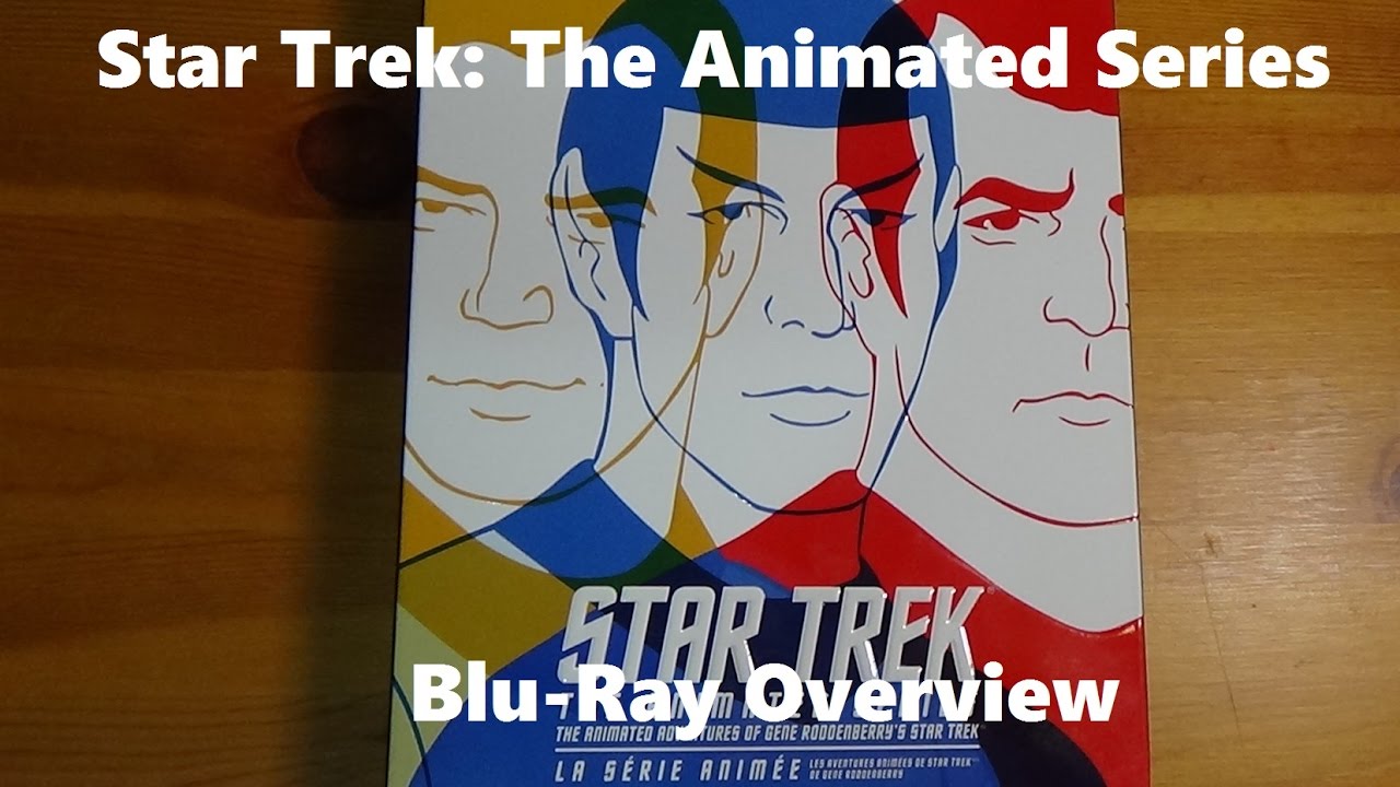 Star Trek: The Animated Series Blu-Ray (with art cards)