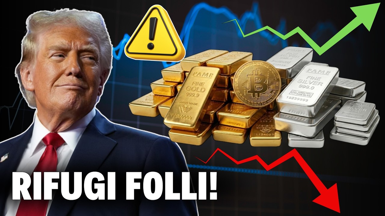 La Trappola dei Beni Rifugio &egrave; Scattata: Oro, Argento o Bitcoin?