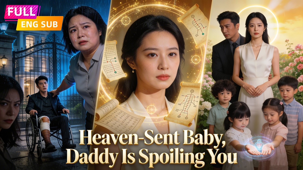 【ENGSUB】【HD FULL】👨‍👩‍👦‍👦 Cast Out by a Rich Family, She Comes Back With Quintuplets#drama #english