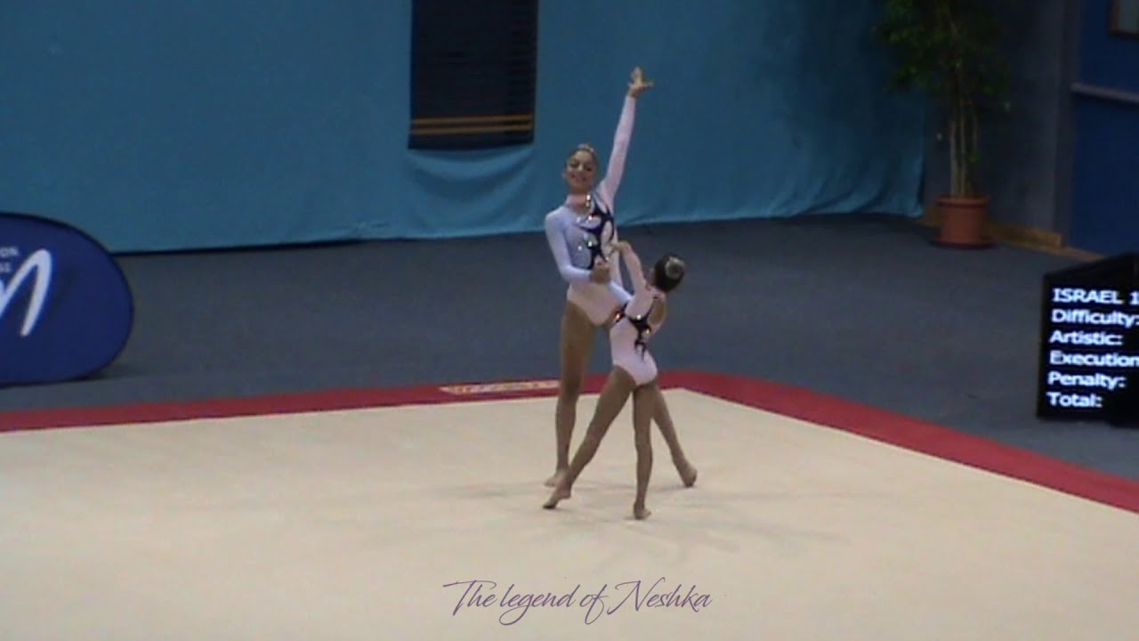 AZE - Women pair 11-16 WAGC Levallois 2014 Dynamic