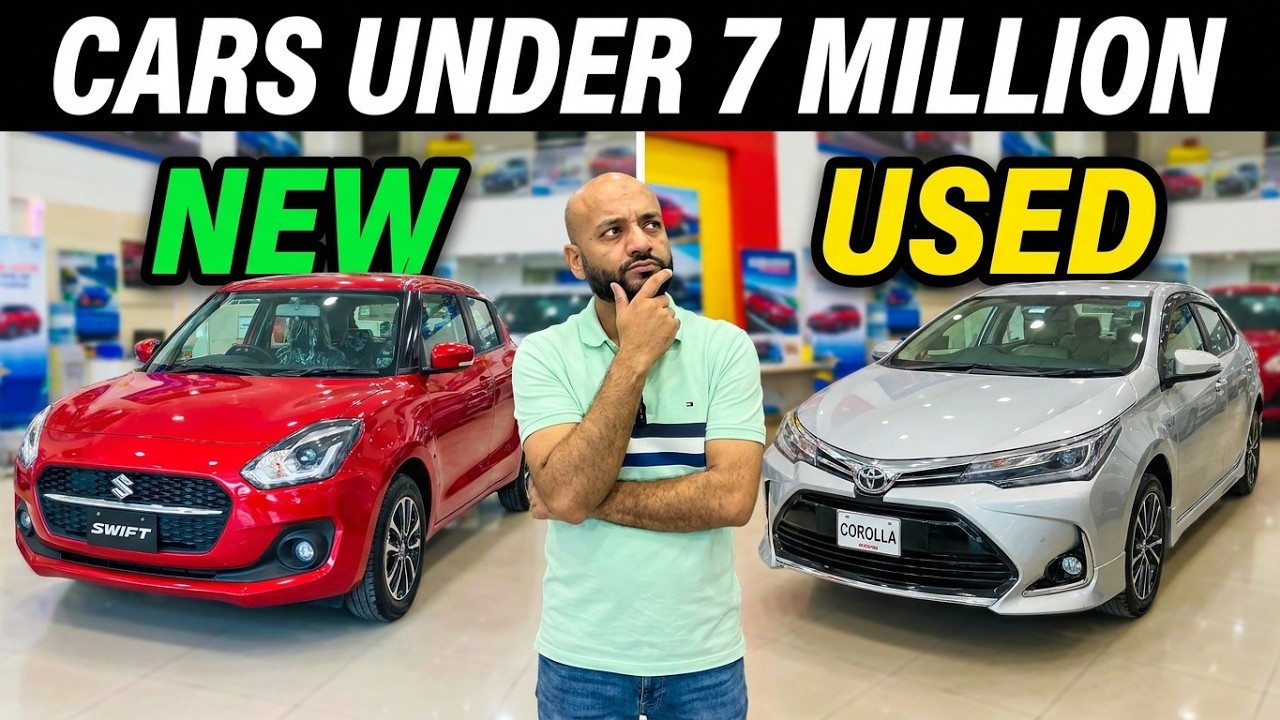 Cars Under 7 Million in Pakistan & Lahore &ndash; Best New & Used Options 2026 🚗