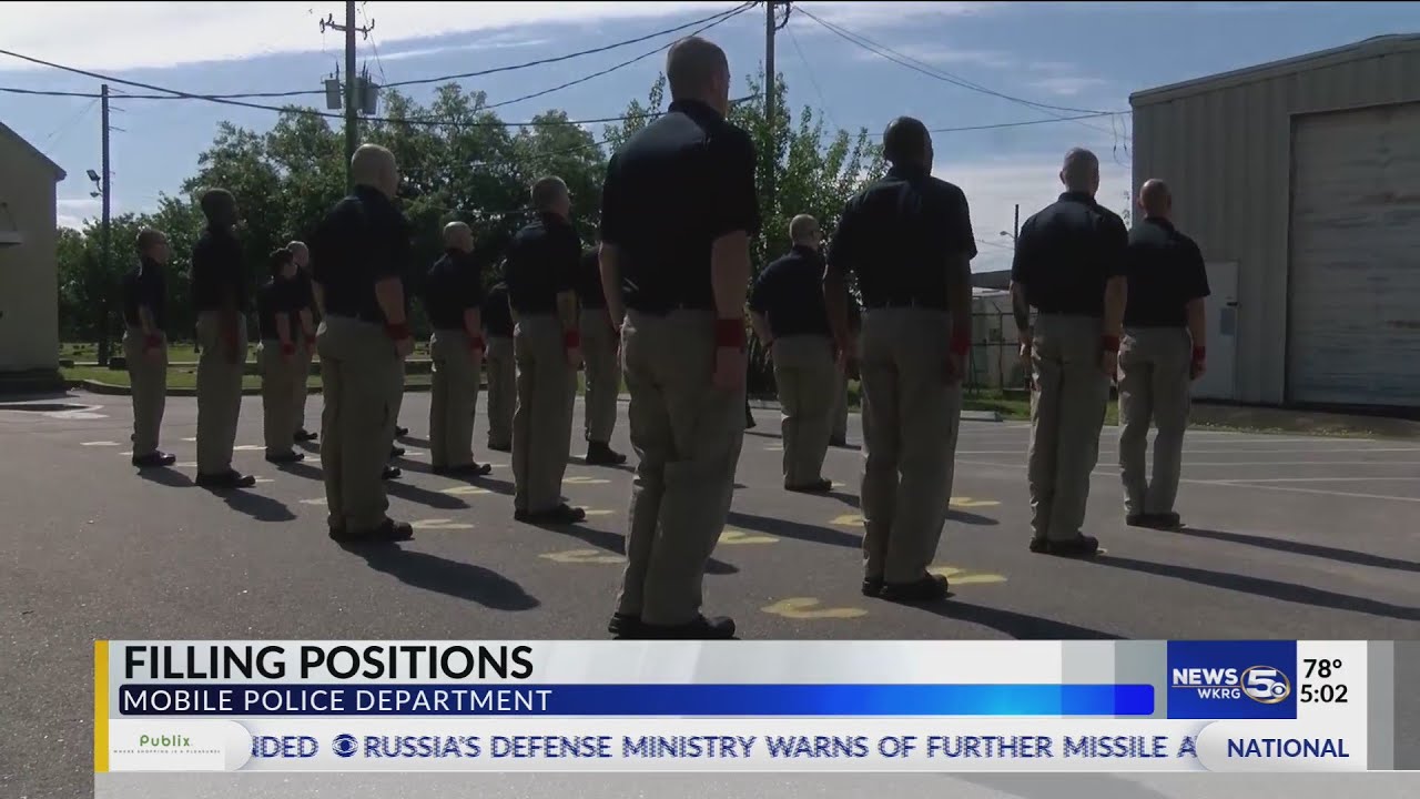 Mobile Police Department recruiting new officer candidates