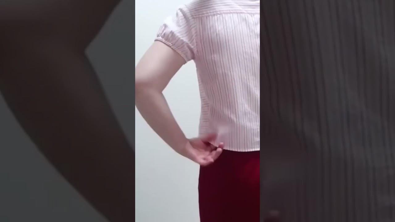 DIY widen a tight shirt BEFORE & AFTER #sewing #remake  #petite  #simple #thrifting #upsizing #diy