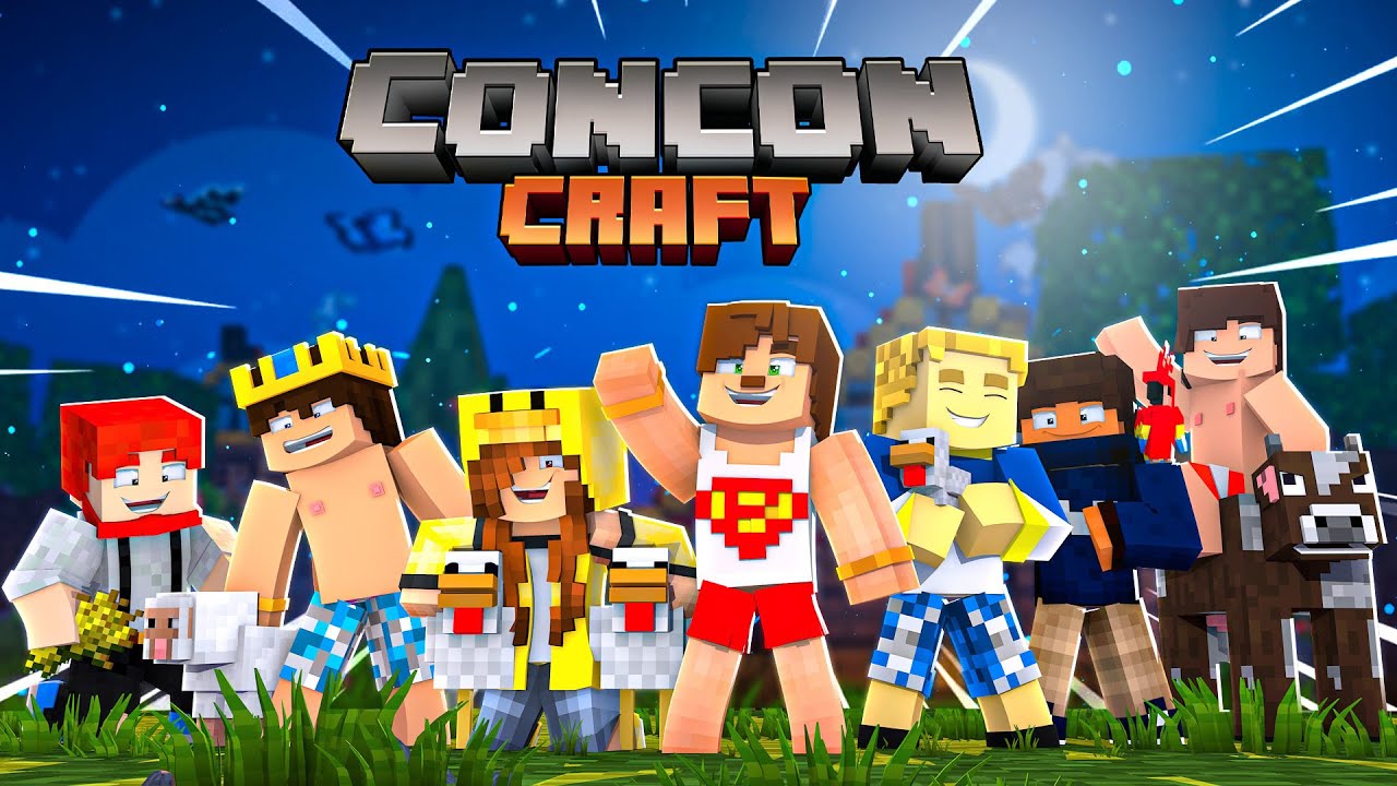 CONCONCRAFT MUHTAR ADAYLARI ARASINDA KAVGA  #2 Minecraft