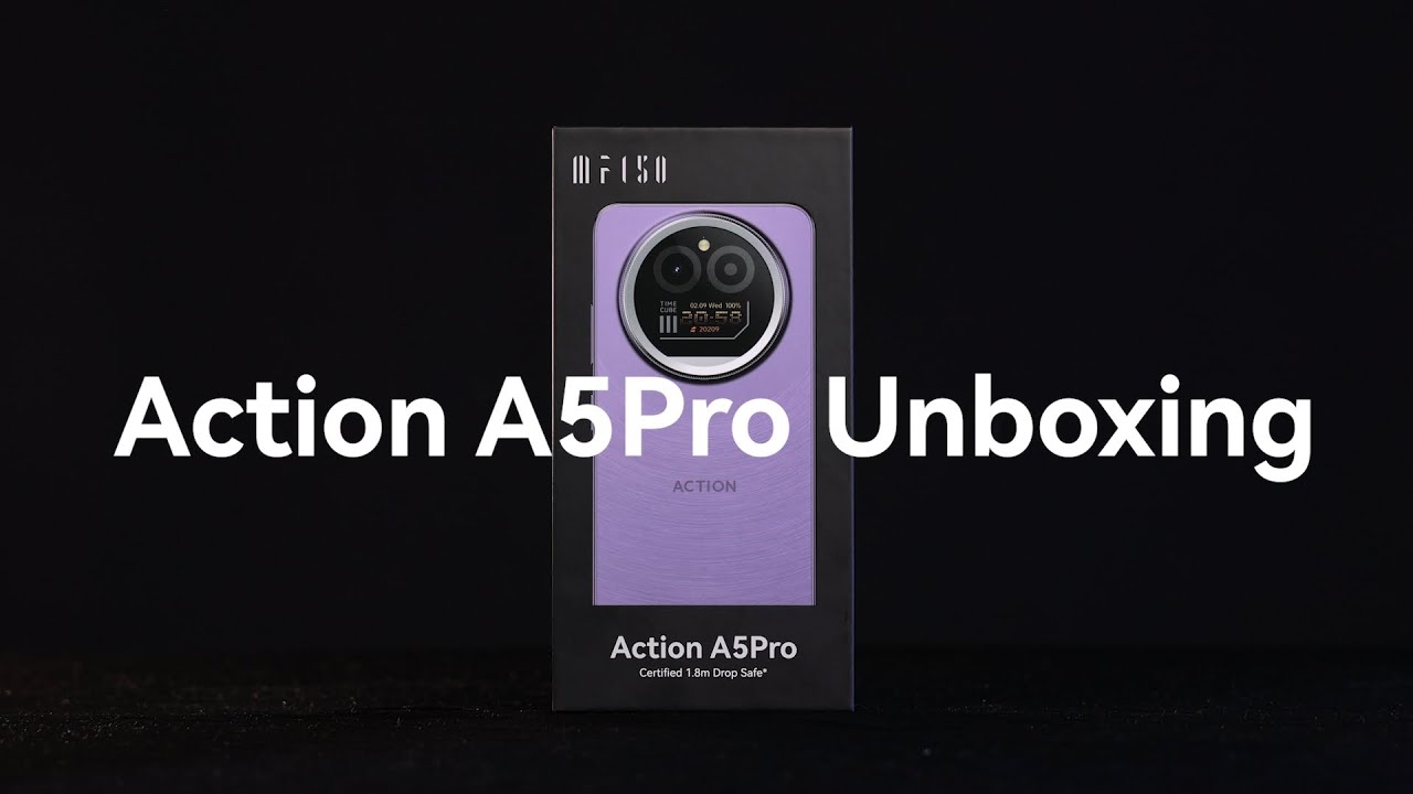 Action A5pro   Unboxing Video