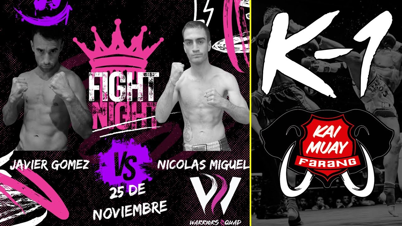 Pelea K1 🥊 Nicolás Miguel vs Javier Gomez.  Warriors Squad 2023