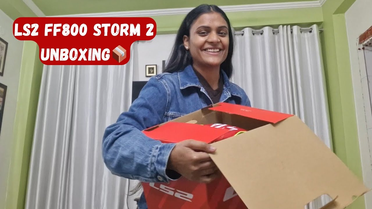 LS2 FF800 STORM 2🔥| New Helmet Unboxing📦|