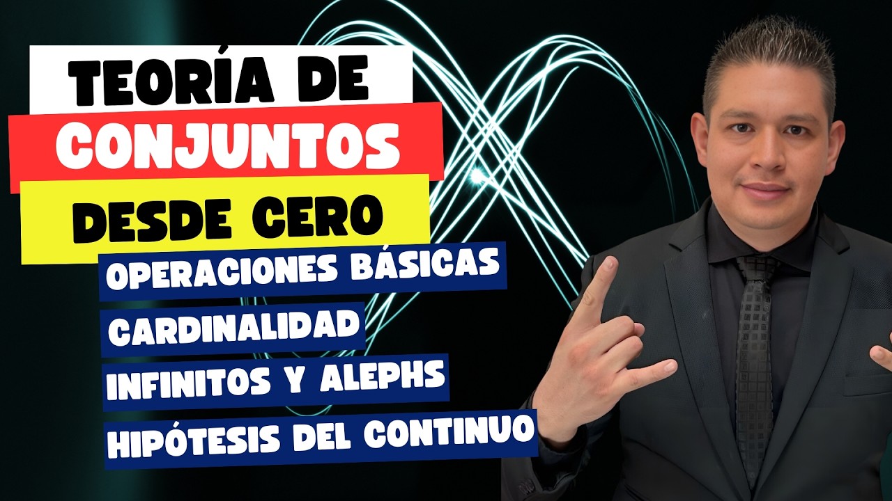 LAMENTABLE que NO te ENSEÑEN esto del INFINITO y los CONJUNTOS (Clase Completa)