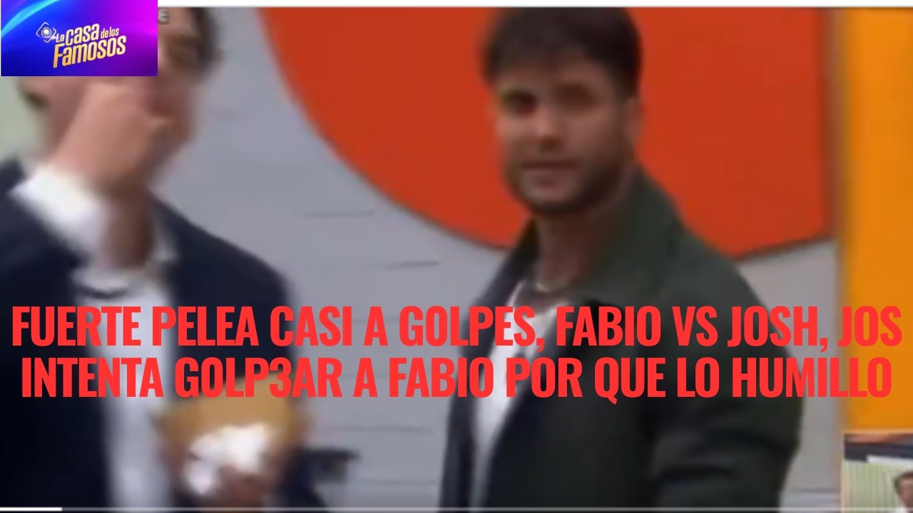 FUERTE PELEA CASI A G0LPES, FABIO VS JOSH, JOS INTENTA G0LP3AR A FABIO POR QUE LO HUMILLO EN LCDLF 6