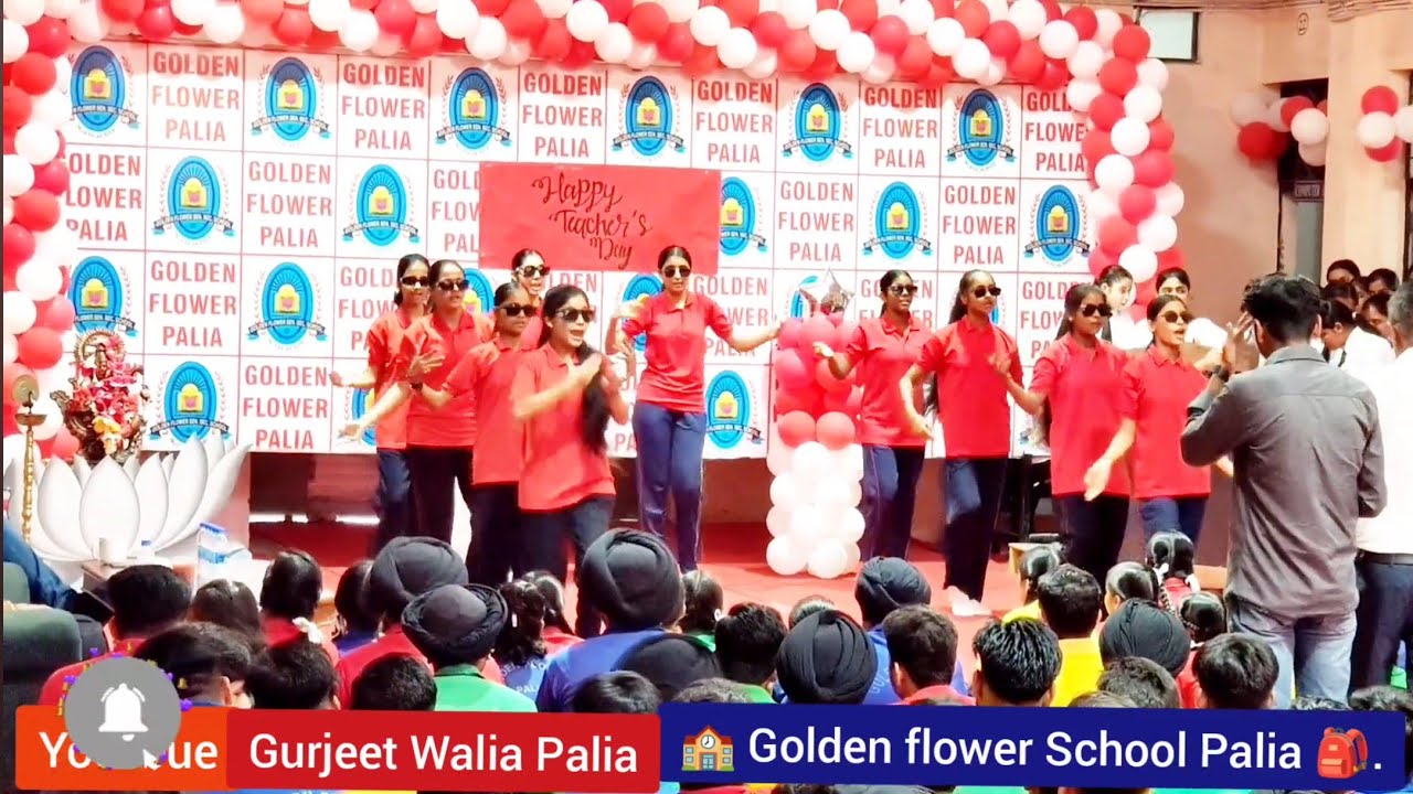 Happy Teachers' Day:  My Mentor! Golden Flower 