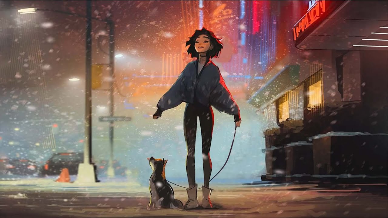 Night walk  ~ lofi hip-hop mix