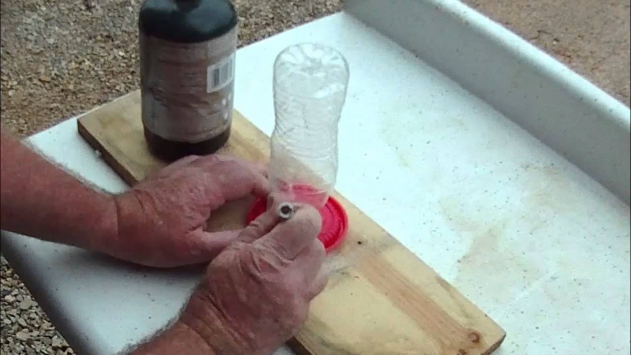 Homemade Hummingbird Feeder