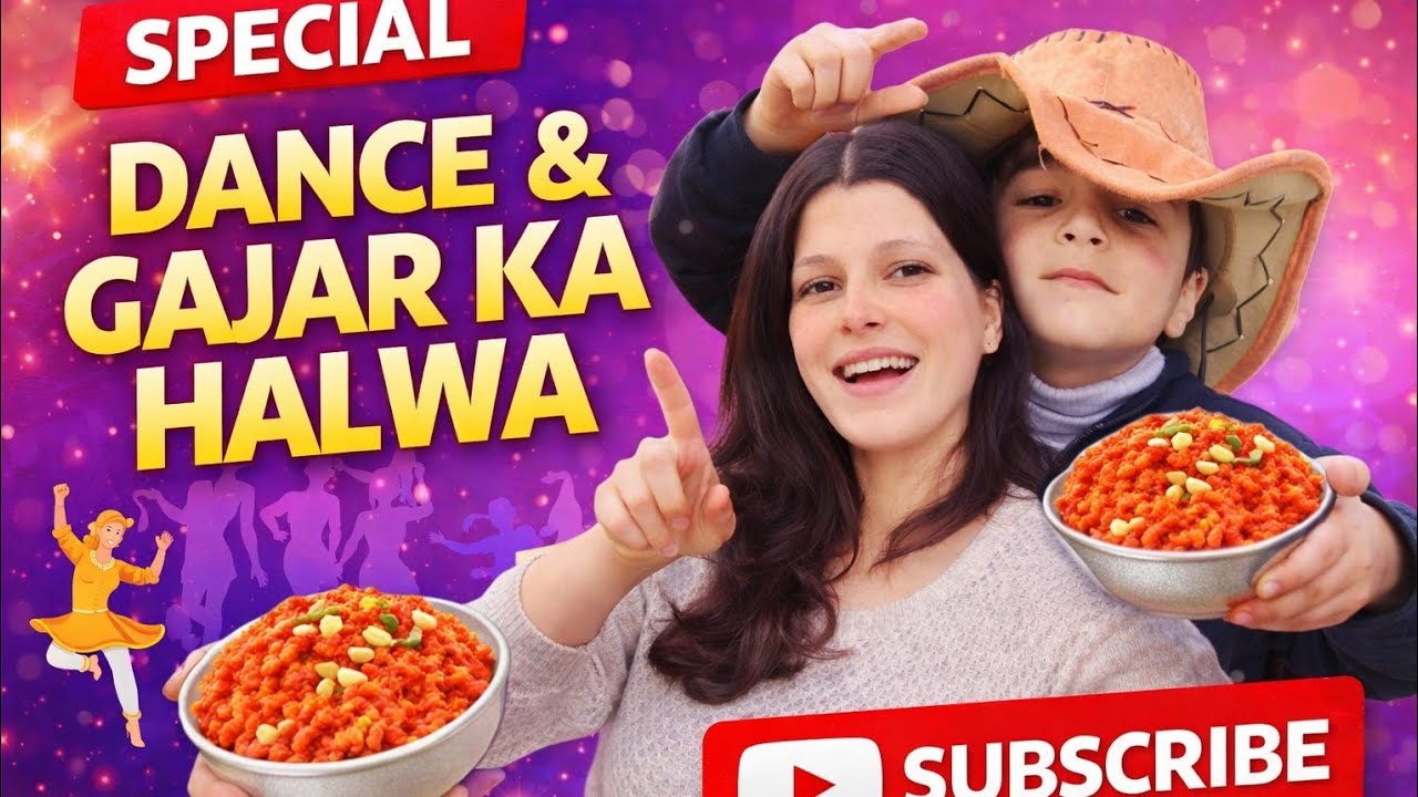 Special Dance 💃 | Gajar Ka Halwa Banaya 🥕🍯 | Family Masti Vlog ❤️