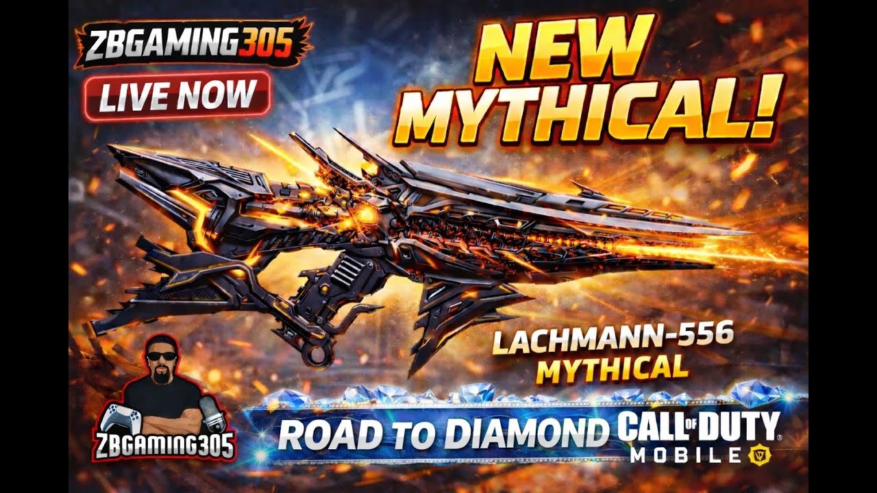 🔴 LIVE -LACHMANN-556 ROAD TO DIAMOND ON CODMOBILE ROAD TO 1K SUBSCRIBERS BEFORE 2027 3/10/26