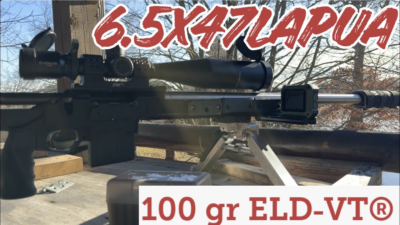 100-граммовая пуля ELD-VT, калибр 6.5x47 Лапуа
