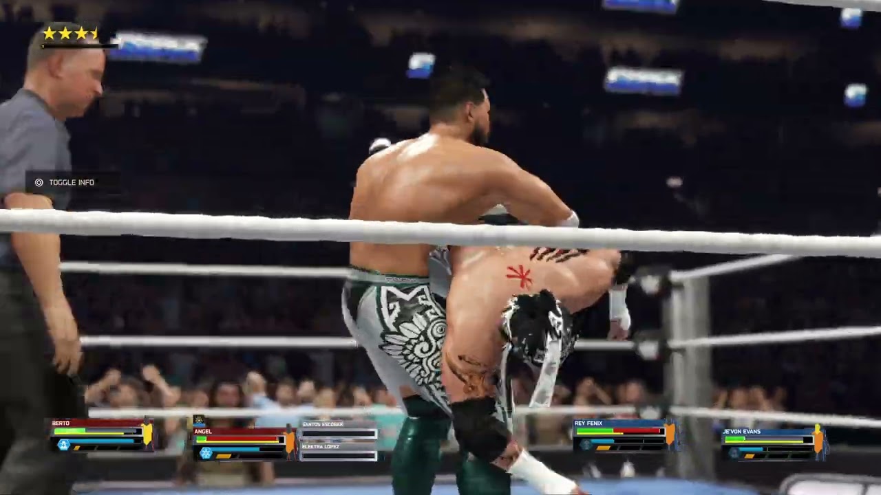 WWE 2K25 - Smackdown | Part 3 | Los Garzas Vs Je'von Evans & Rey Fenix