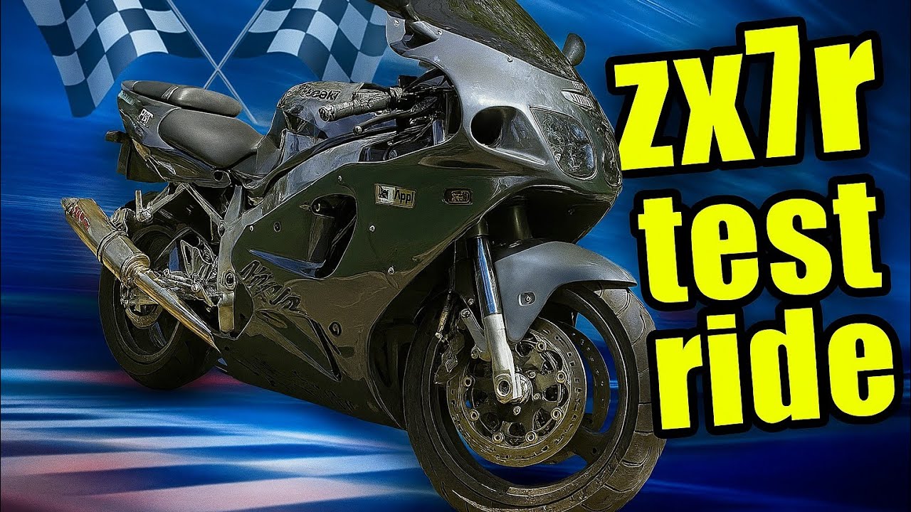 ZX7R TEST RIDE | RAW SOUNDS | OSMOS ACTION 4 