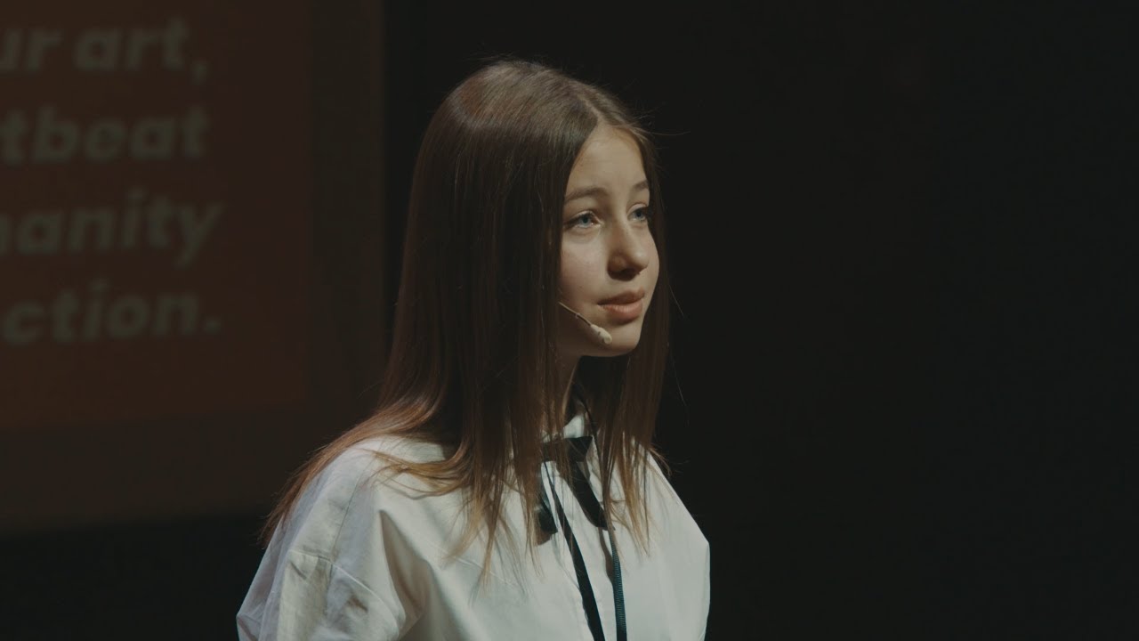 Pixels can't feel pain | Yuna Dodoc | TEDxQuestfield Intl College Youth