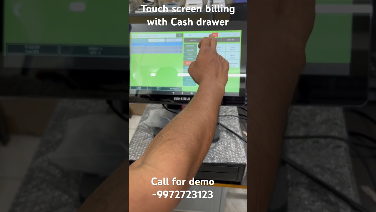 Touch Screen Billing Machine 