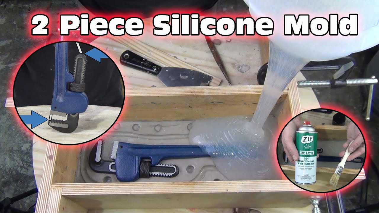 Moldmaking Tutorial: 2 Piece Mold With 5140