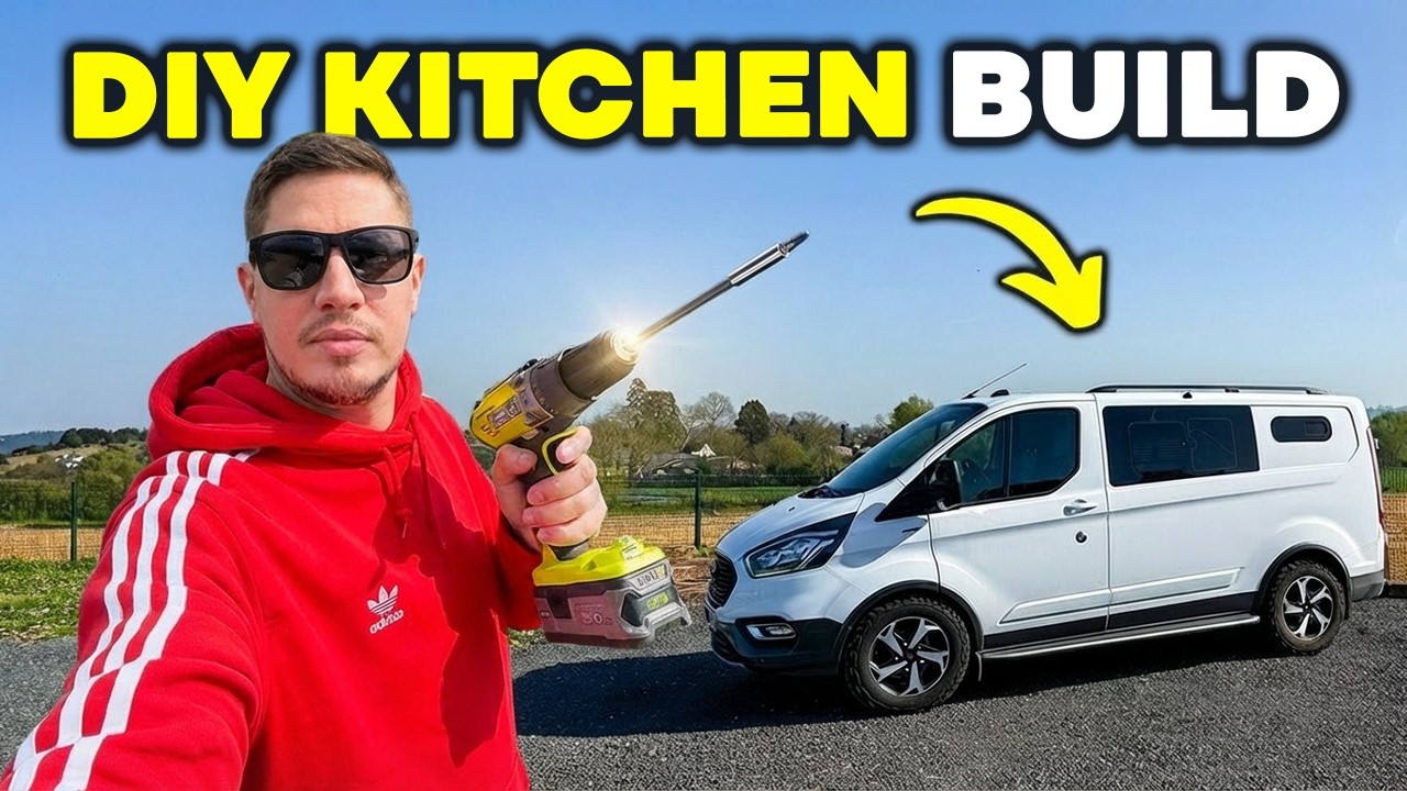 Самодельная кухня в моём автодоме