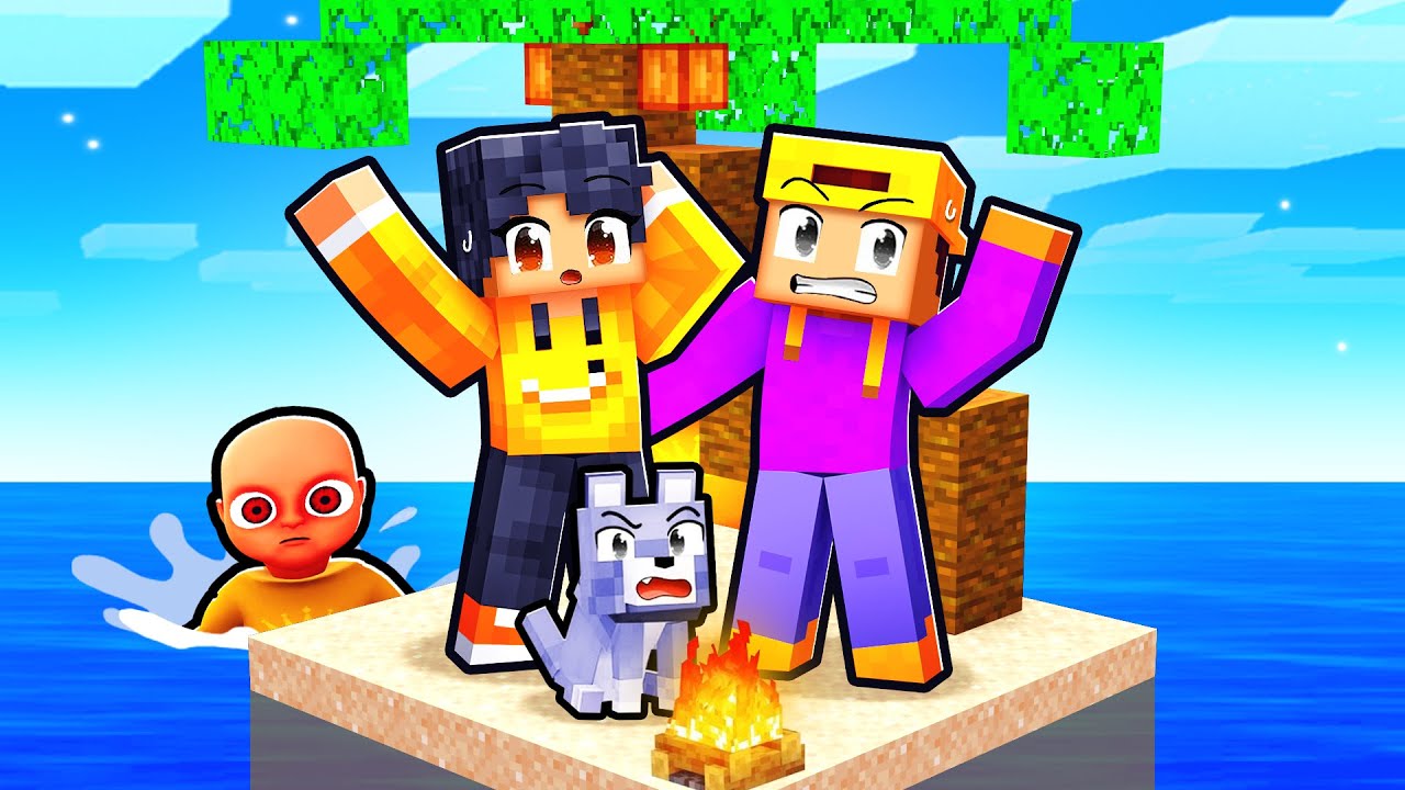 GEFANGEN auf einer EINSAMEN INSEL in Minecraft! (OMG)