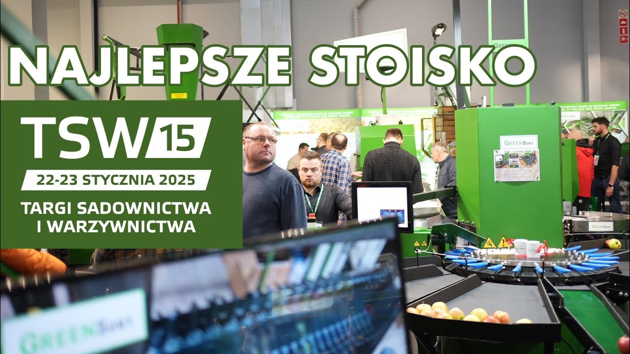 Najlepsze stoisko TSW2025! GREEN SORT prezentuje aż, trzy nowości!