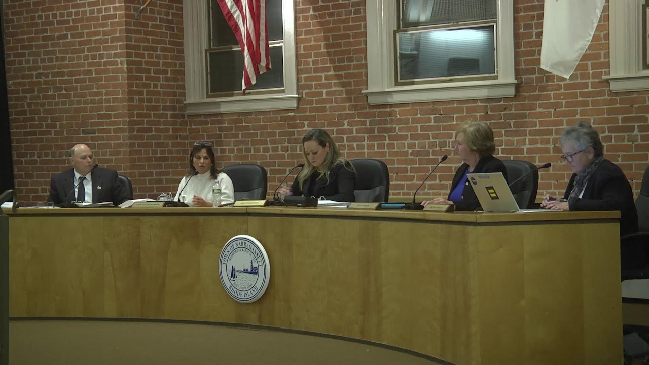 Narragansett Town Council - November 21,  2022